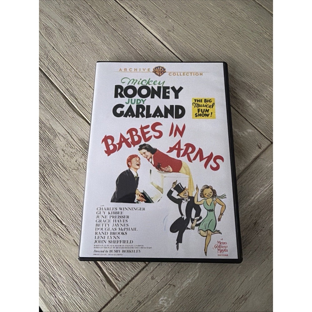 Warner Archive Babes in Arms DVD Archive Collection Mickey Rooney Judy Garland